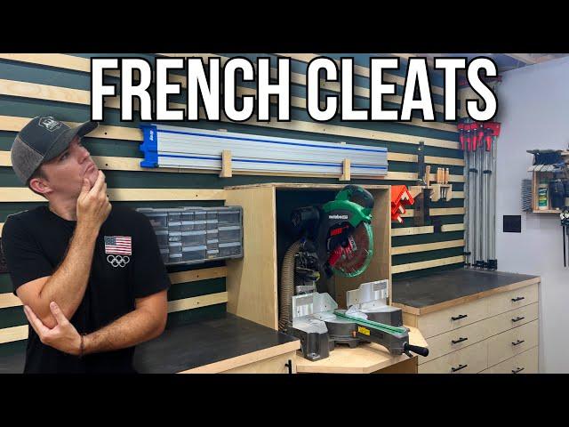 EASIEST Way To Make A FRENCH CLEAT Wall!