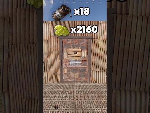 How many BEANCANS for DOORS in Rust