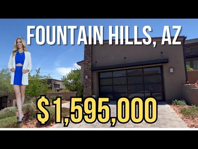 INSIDE $1.6M Luxury Golf Villa | Scottsdale Arizona