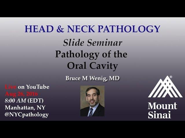 ENT Pathology: Oral Pathology Slide Seminar w/ Dr. Wenig