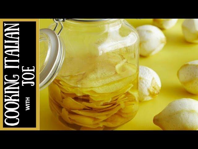 Authentic Limoncello | Cooking Italian with Joe