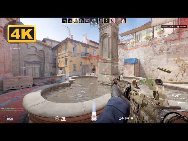 Counter Strike 2 Gameplay 4K (No Commentary)