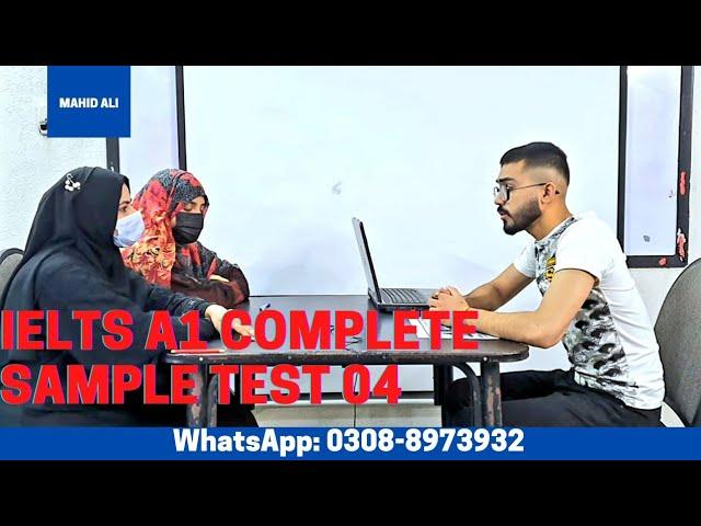 IELTS Life Skills A1 Sample Test 04 Complete │ Speaking and Listening │ Latest Test 2021 │ Mahid Ali