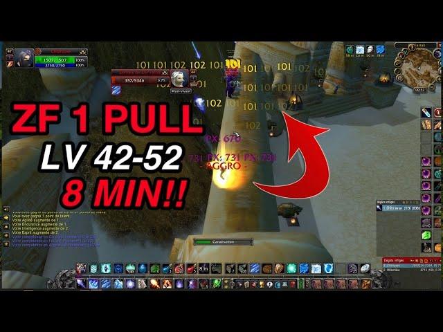 Mage SOLO Farm ZF 42-52 | 60k-120k xp et 25g + par heure | wow classic FR