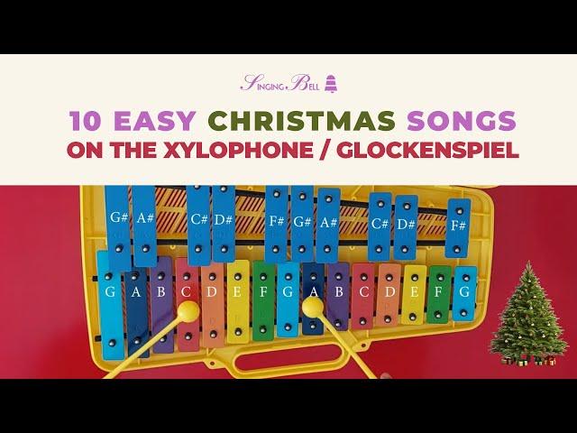 How to Play 10 Easy Christmas Songs on the Xylophone / Glockenspiel