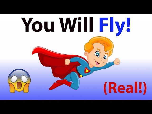 This Video Will Make You FLY For 6 Seconds... (99% Real)