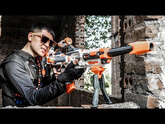 LTT Game Nerf War : Couple SEAL X Nerf Guns Fight Crime Group Mr Zero Battle For Survival