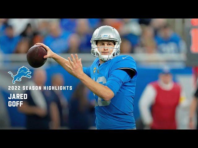 Jared Goff Top Plays of the 2022 Regular Season