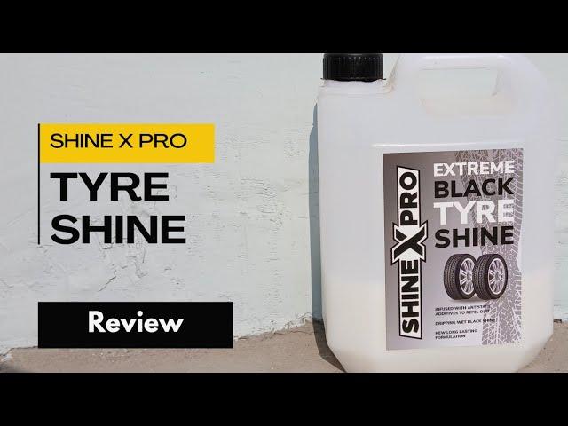 ShineXpro Extreme Black Tyre Shine Review || Kitna Black Kara Ga Tyre Ko || Avtar Car Care