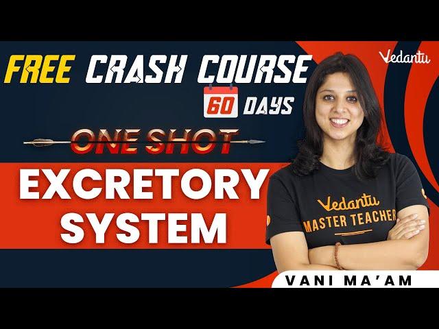 Excretory System in One Shot | Class 11 Biology | NEET 2023 | Free NEET Crash Course | Vedantu