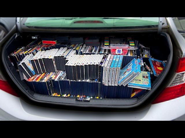 Stuffing 1,000+ Video Games Into My Car