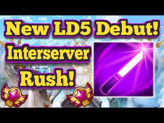 New LD5 Debut In The InterServer Rush! - Summoners War