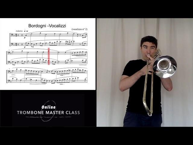 LPT#1 Bordogni's Vocalize for 2 trombones Nr 2 - Fabrice Millischer