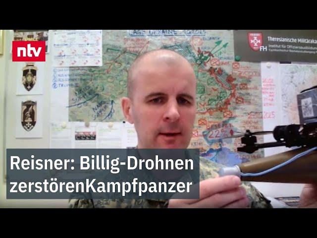 Reisner: Billig-Drohnen können Kampfpanzer zerstören - So kämpft Ukraine aus nächster Nähe