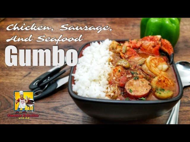 Seafood Gumbo Recipe | #SoulFoodSunday | Crock Pot Recipe