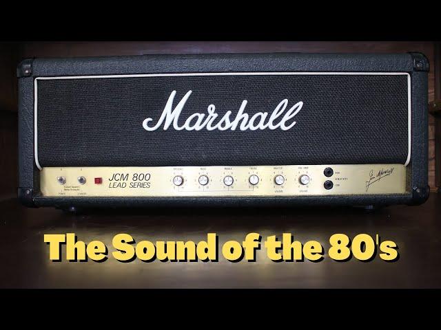 1987 Marshall JCM800 2204 CRANKED - The Sound of 80's Rock & Metal