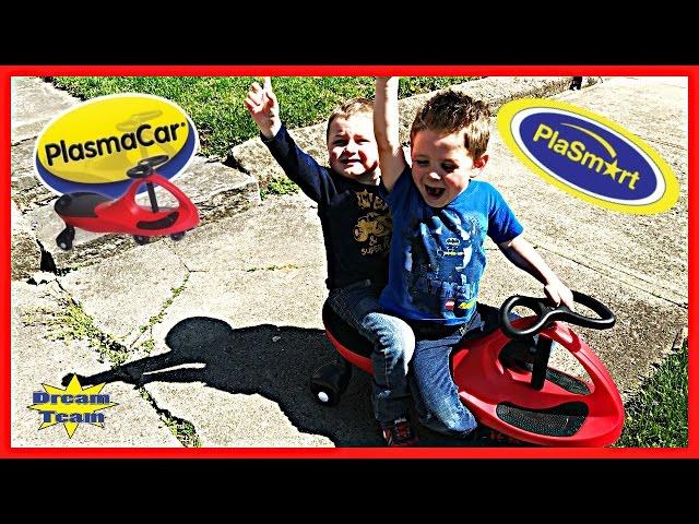 PlaSmart PlasmaCar Ride On Toy Review, Kids Toy Review And Pretend Play Famtastic Family Fun