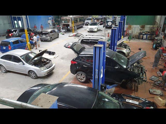 Quang Tuấn Auto - Nhộn nhịp bảo dưỡng, mua bán ngày đầu tuần