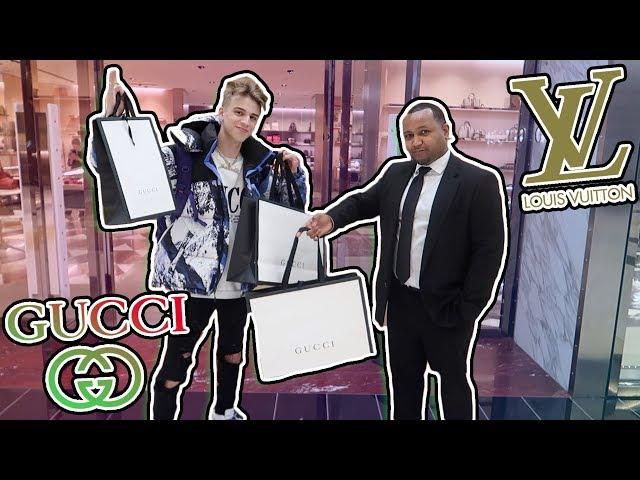 $6000 BIGGEST MALL IN AMERICA GUCCI AND LOUIS VUITTON SHOPPING SPREE!