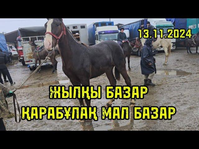 ЖЫЛҚЫ БАЗАР / ҚАРАБҰЛАҚ МАЛ БАЗАР 13.11.2024