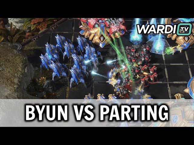 ByuN vs PartinG - ByuNs Drop Heavy TvP! (Kung Fu Cup #30)