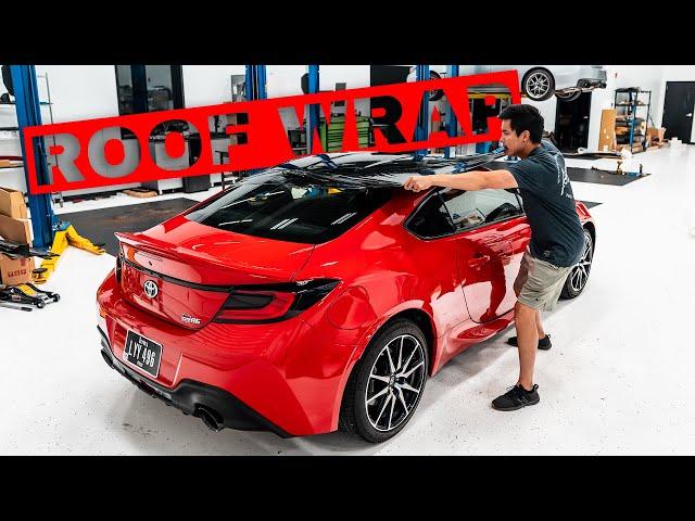 2022 Toyota GR86 Roof Wrap