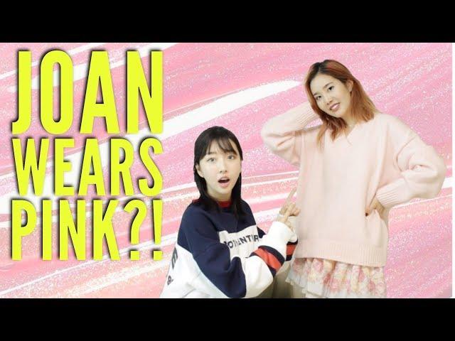 JOAN FINALLY WEARS PINK!!!! Ft. Joan Kim