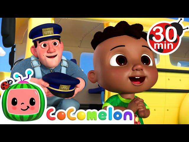 Cody's Wheels on the Bus | | Play Time with Cody and JJ! | CoComelon Songs for Kids & Nursery Rhymes