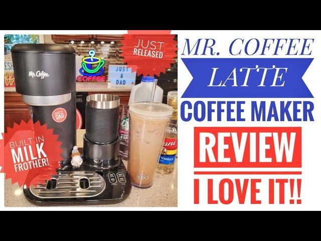 Mr Coffee Latte 4 in 1 Iced and Hot Single Serve Coffee Maker Milk Frother REVIEW    I LOVE IT!!!!