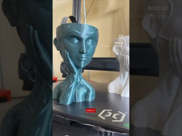 Skulent vb çiçekler için dekoratif saksı 🪴 #saksı #saksımodelleri #skulenthediyelik #3dbaskı