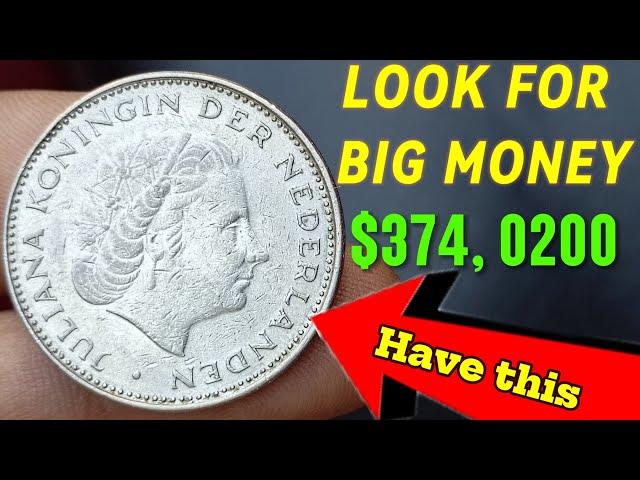 Netherlands 2 1/2 gulden coin Worth a lot of money! Coin Worth Money to look for!