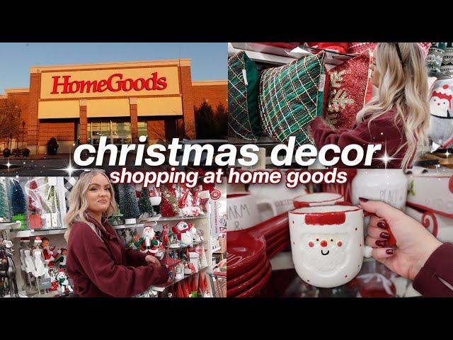 NEW CHRISTMAS DECOR SHOP WITH ME! Home Goods 2022 