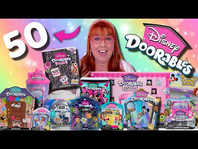 UNBOXING 50 DISNEY DOORABLES BLIND BAGS!! (Actually it's 52, but 50 is a better title)