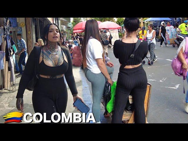 Inside Medellín Colombia - El Centro Downtown District |  2025 4K