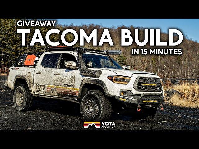 Building Our Giveaway Tacoma In 15 Minutes | The Weekender