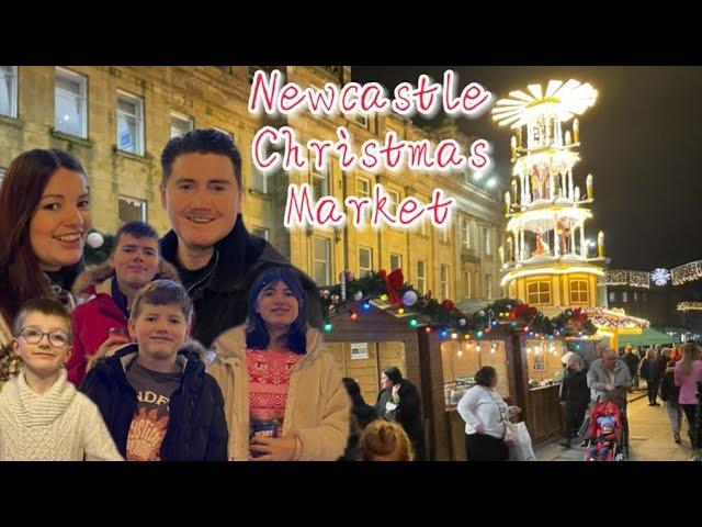 NEWCASTLE CHRISTMAS MARKET VLOGMAS DAY 2