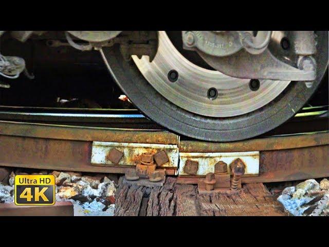 Huge trains masses on bad rail joints - Sweet sounds of bad rails - Belgrade Rakovica