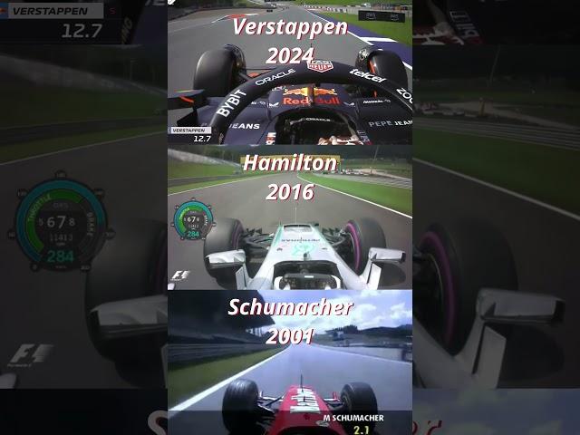 Austria Turn 1: Schumacher vs Hamilton vs Verstappen  PURE F1 Sound!