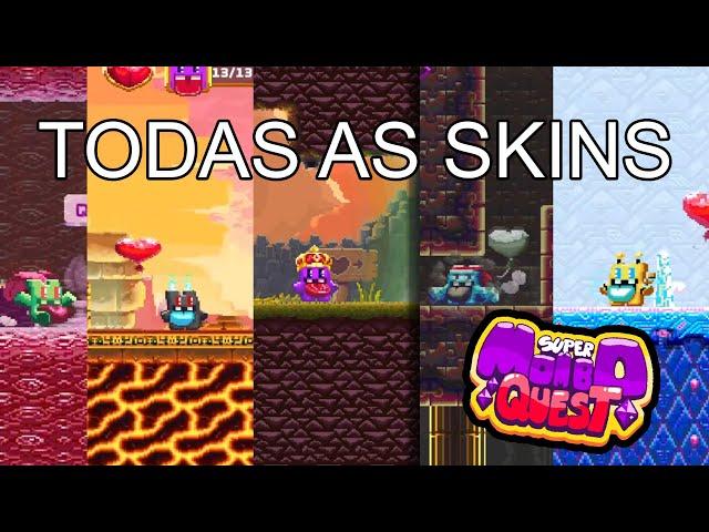 COMO DESBLOQUEAR TODAS AS SKINS SECRETAS NO SUPER MOMBO QUEST!