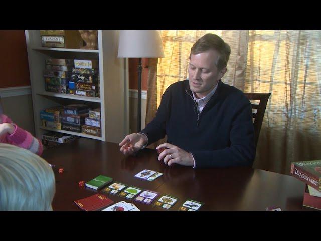 Dad creates hit board game, Dragonwood
