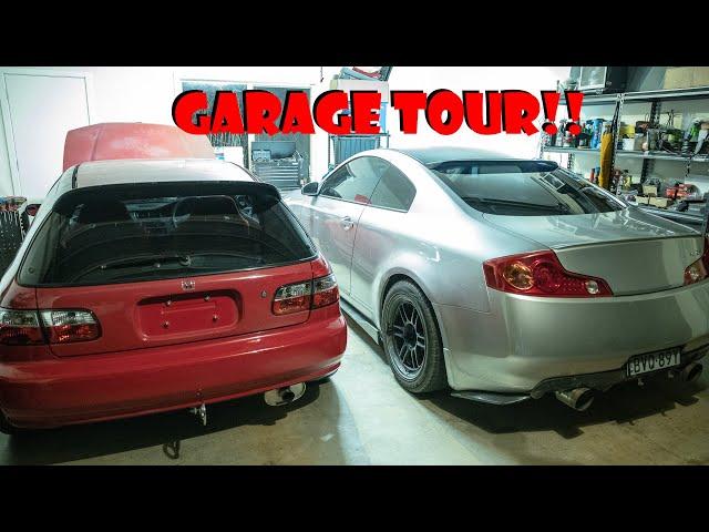 Must Have Tools To Start Modding Your Car!! | Garage and Toolbox Tour 2021