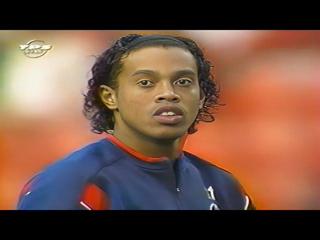 Young Ronaldinho Magical Show For PSG in 2002