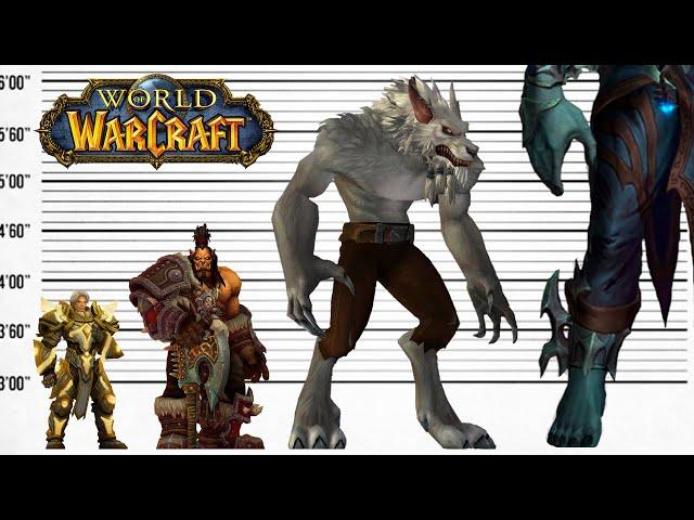 ️ World of WarCraft Giants: Satisfying Size Comparison! #WoW #SizeComparison