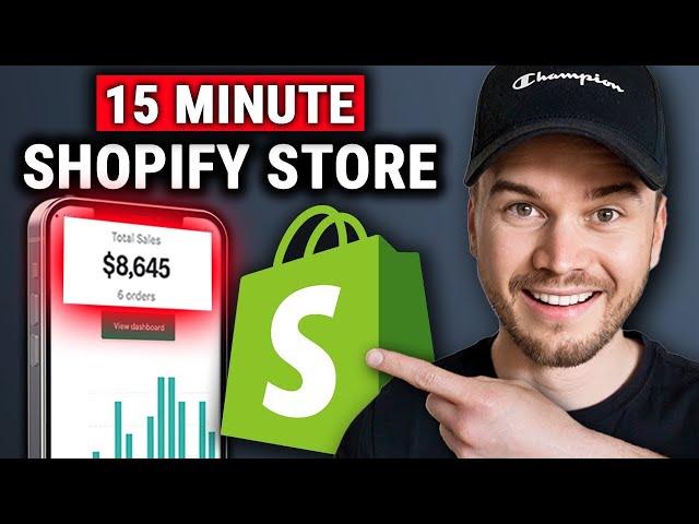 How to Create a Shopify Dropshipping Store in 2024 (STEP-BY-STEP TUTORIAL)