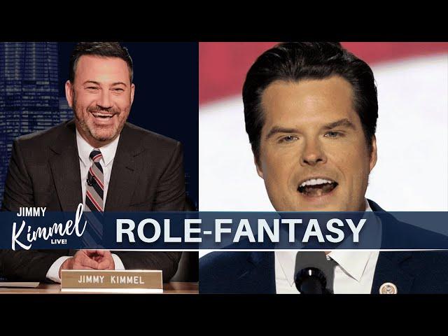 Jimmy Kimmel Skewers Matt Gaetz Backing Out of AG Role – Epic Roast!