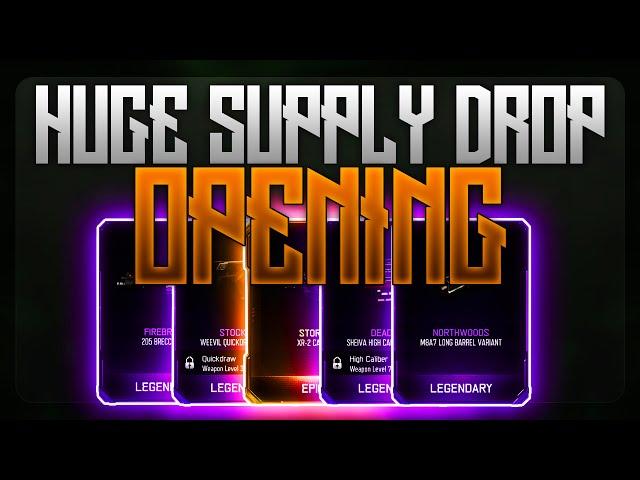 HUGE 20 Supply Drop Opening! | Black Ops 3