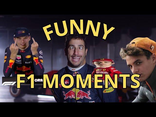 4 minutes of F1 drivers being themselves