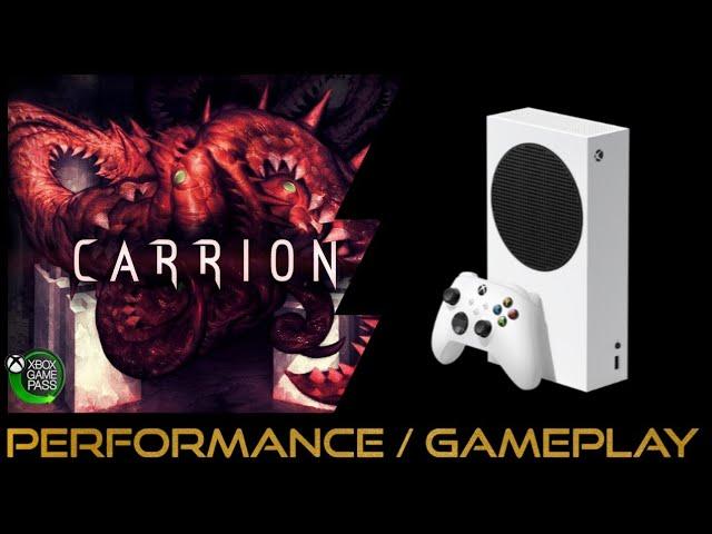 Xbox Series S | Carrion | Performance / Gameplay