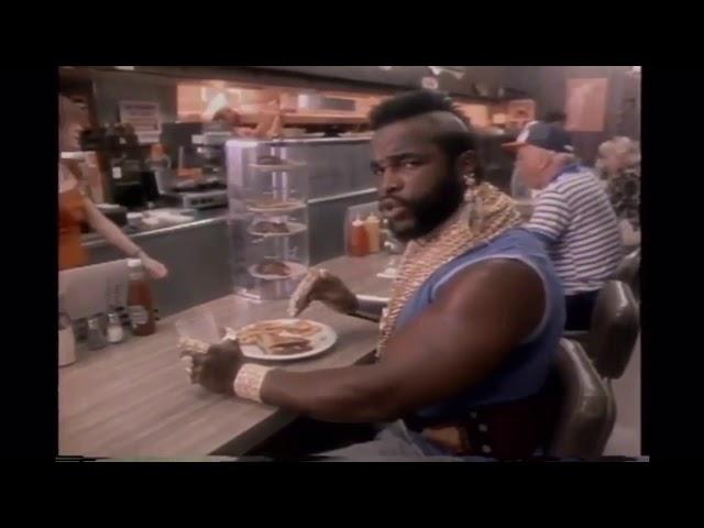 1980s TV Just Say No “Mr T.”