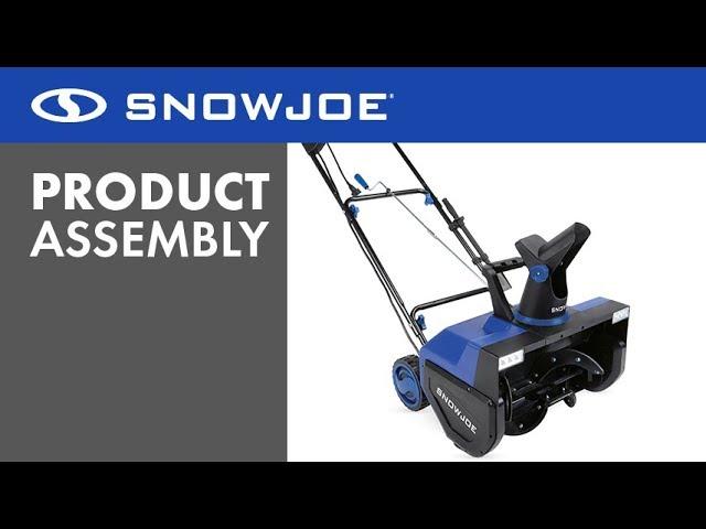 SJ627E - Snow Joe Electric Snow Thrower - Assembly Video